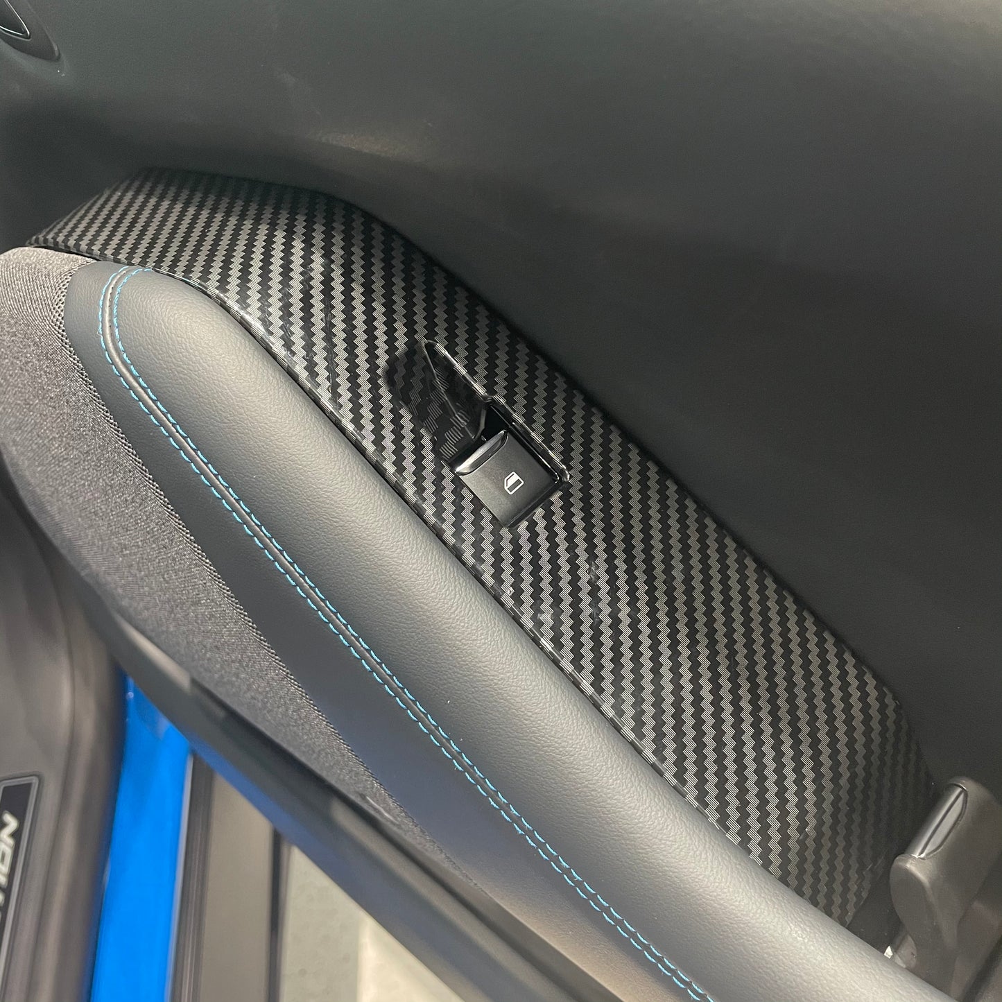 Mach E Window Button Cover from AOSK