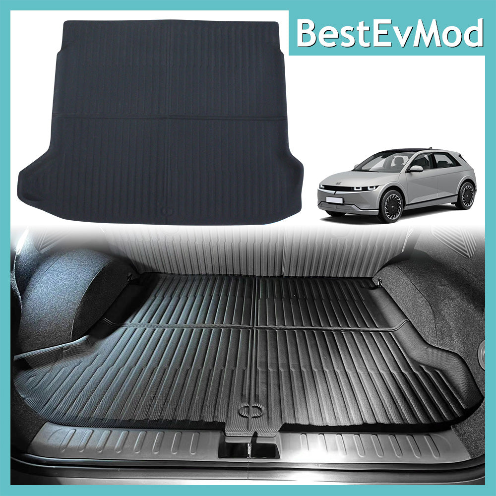 BestEvMod Für Ioniq5 Heckstoßstange & Kofferraumschwellerschutz