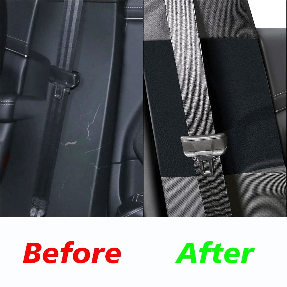 Mach E seat belt pillar protector from AOSK