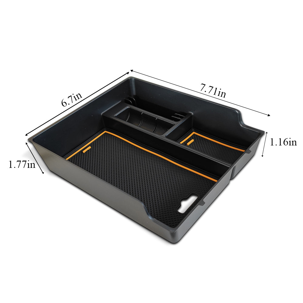 Compatible with Rivian R1T & Rivian R1S Accessories Tray Armrest Storage Box V2 from BestEvMod