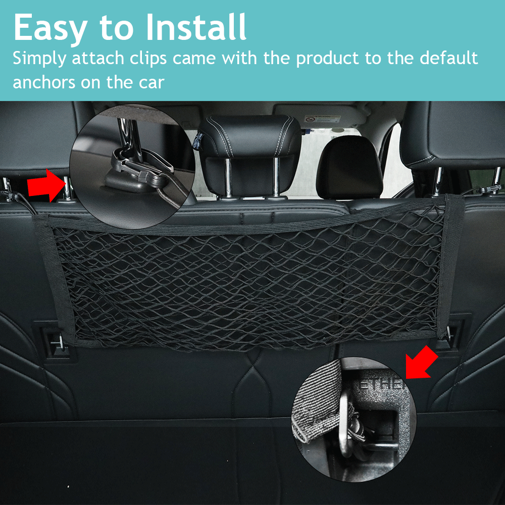 Mach E Accessories Envelope Style Trunk Cargo Net from AOSK