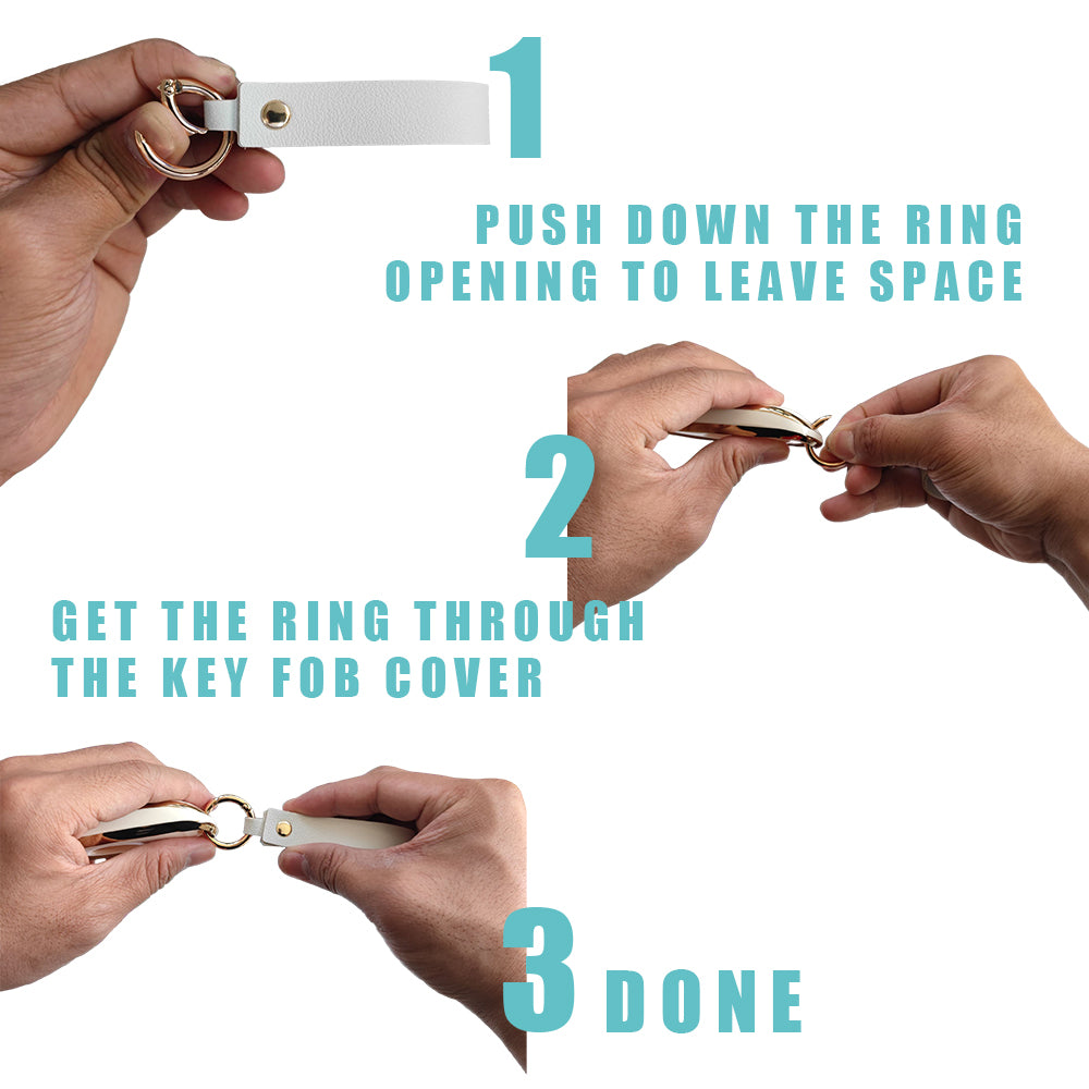 Ioniq5 with Keychain TPU All-Around Protection Remote Key Case  from BestEvMod