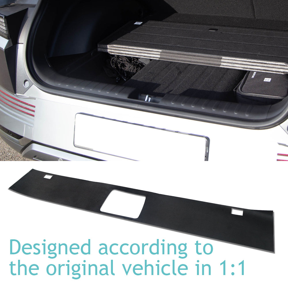 Ioniq5 Rear Bumper & Trunk Sill Protector Stickers from BestEvMod