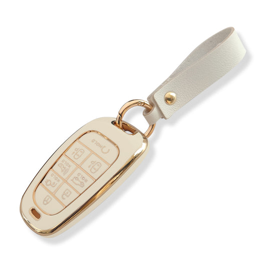 Ioniq5 with Keychain TPU All-Around Protection Remote Key Case  from BestEvMod