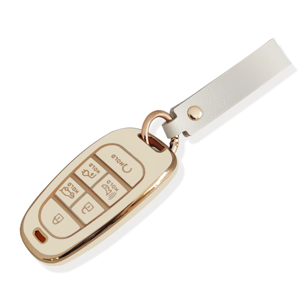 Ioniq5 with Keychain TPU All-Around Protection Remote Key Case  from BestEvMod