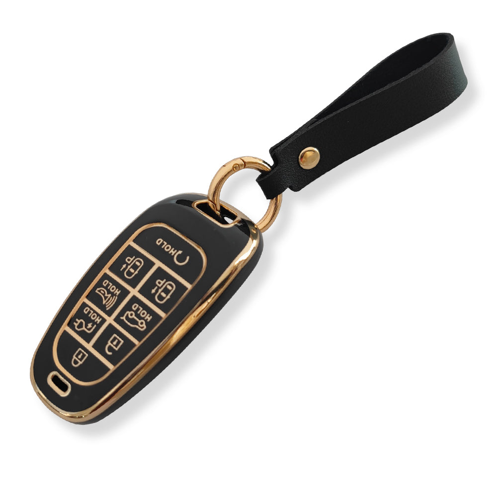 Ioniq5 with Keychain TPU All-Around Protection Remote Key Case  from BestEvMod