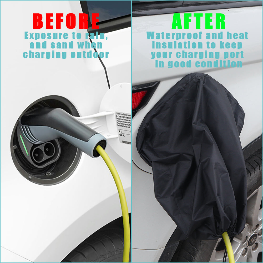 EV Charger Plug Rain Cover Magnetic Adhesion from BestEvMod