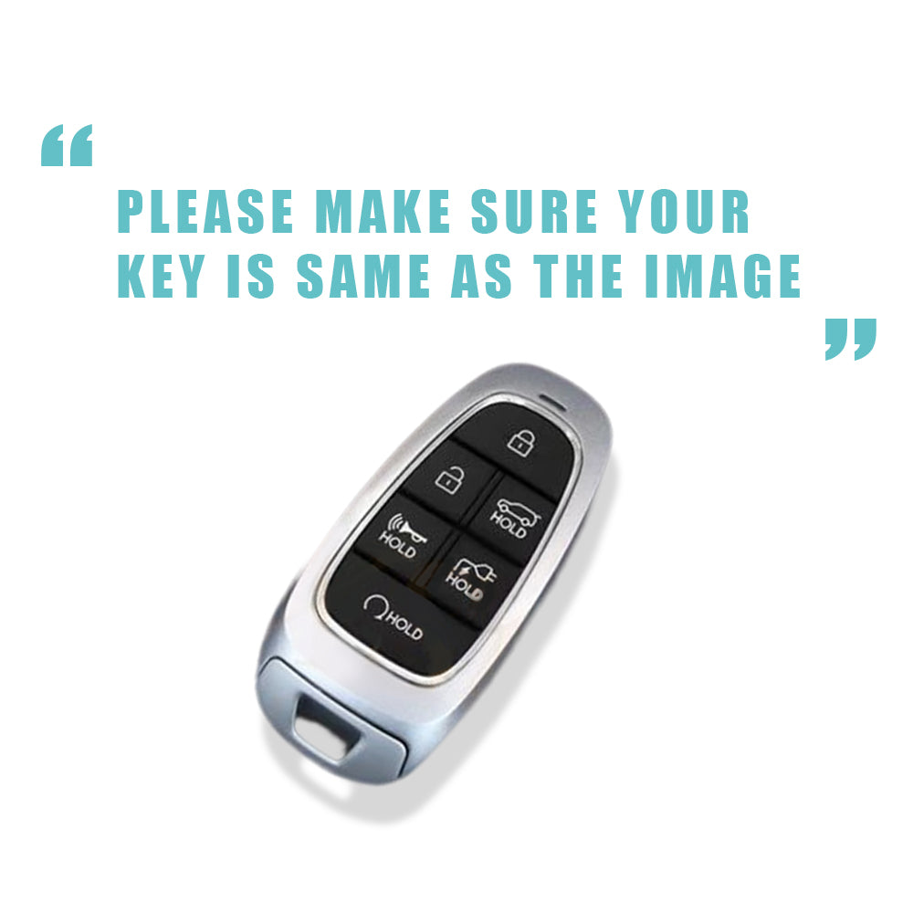 Ioniq5 with Keychain TPU All-Around Protection Remote Key Case  from BestEvMod