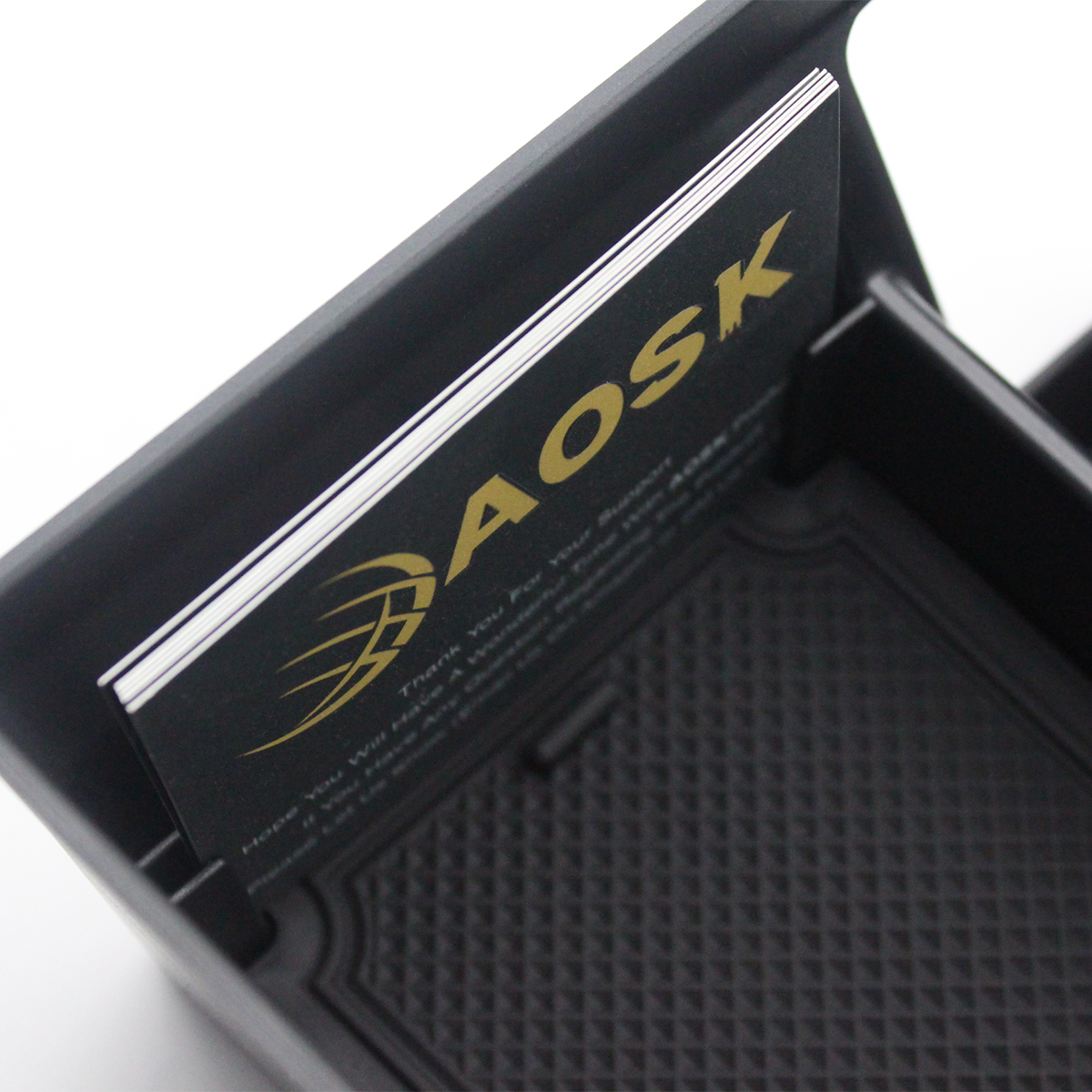 Mach E Armrest Console Organizer w/o coin organizer from AOSK