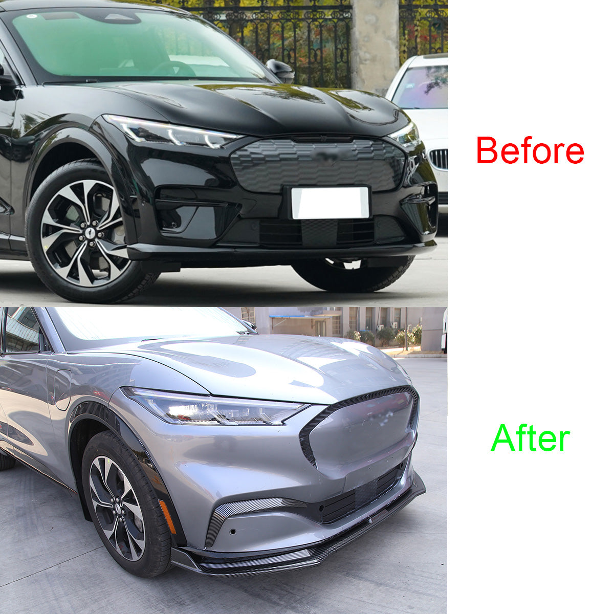 Mach E V2 Front Lip from AOSK