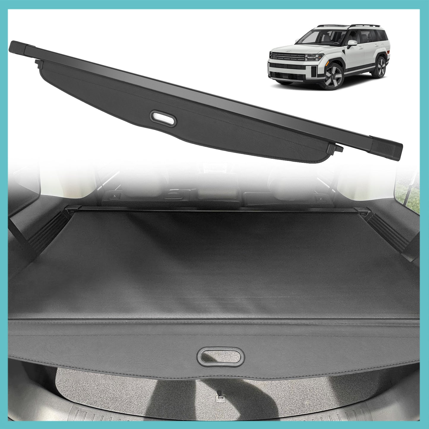 EV9 Retractable Cargo Cover from BestEvMod