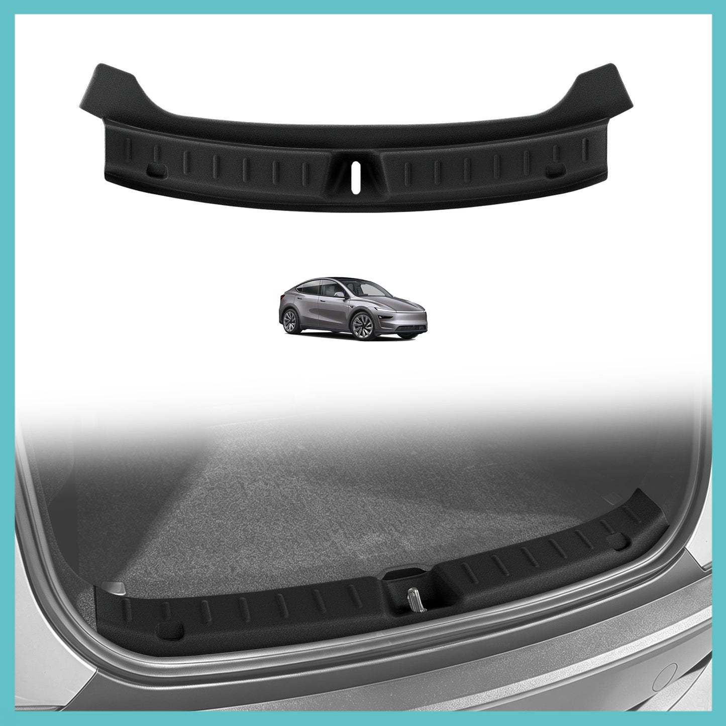 BestEvMod Rear Bumper & Trunk Sill Cover Protector for Tesla 2026+ Model YL