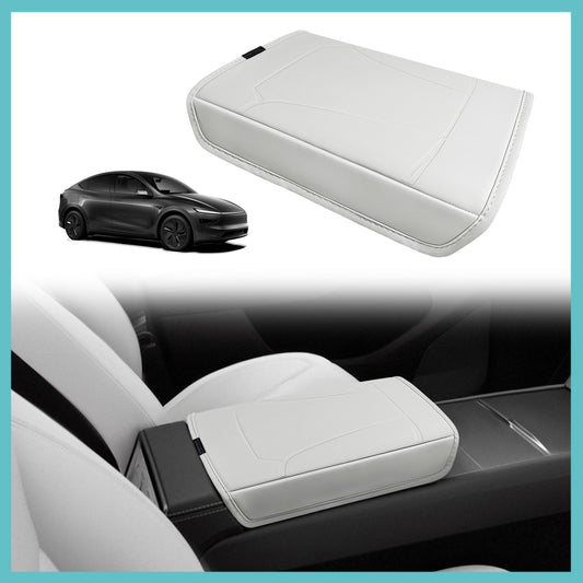 Center Console Armrest Pad Cover for Tesla Model Y Juniper 2026+