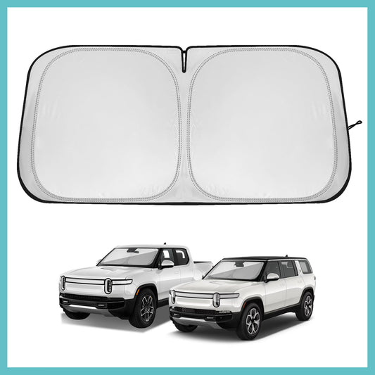Windshield Sunshade for 2022-2025 2026 Rivian R1S R1T