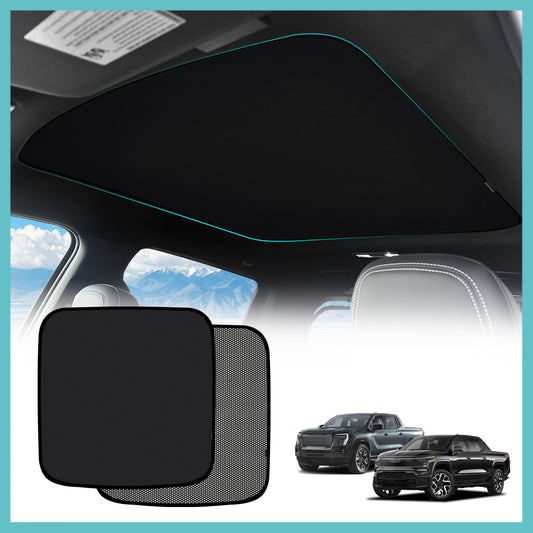 Foldable Roof Sunshade for Silverado EV RST/ Sierra EV Denali 2025 2024