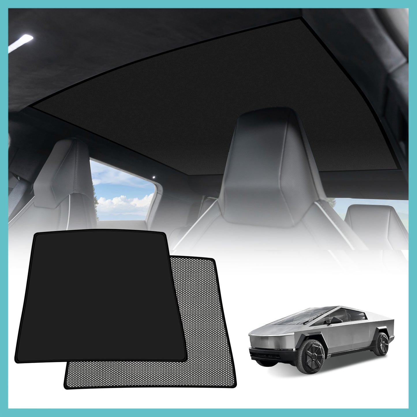 Roof Sunshade for Cybertruck