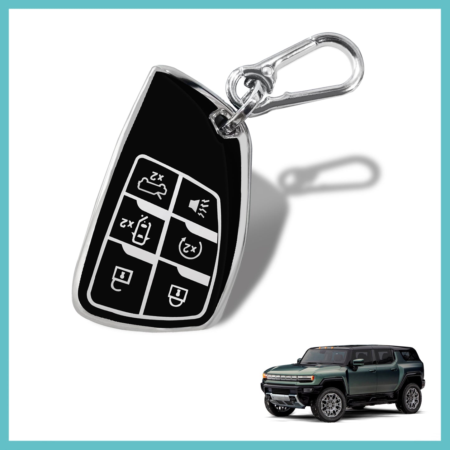 Hummer EV Key Fob Cover from BestEvMod