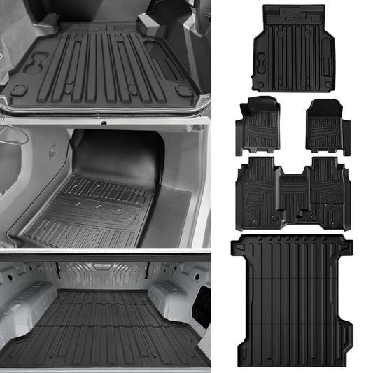 Truck Bed& Frunk& Floor Mats for 2024–2025 Silverado EV WT