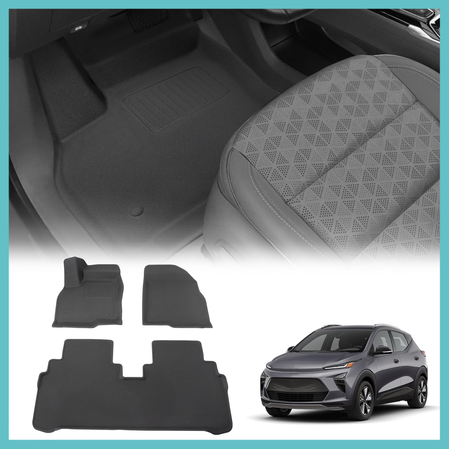 Bolt EUV Floor Mats from BestEvMod