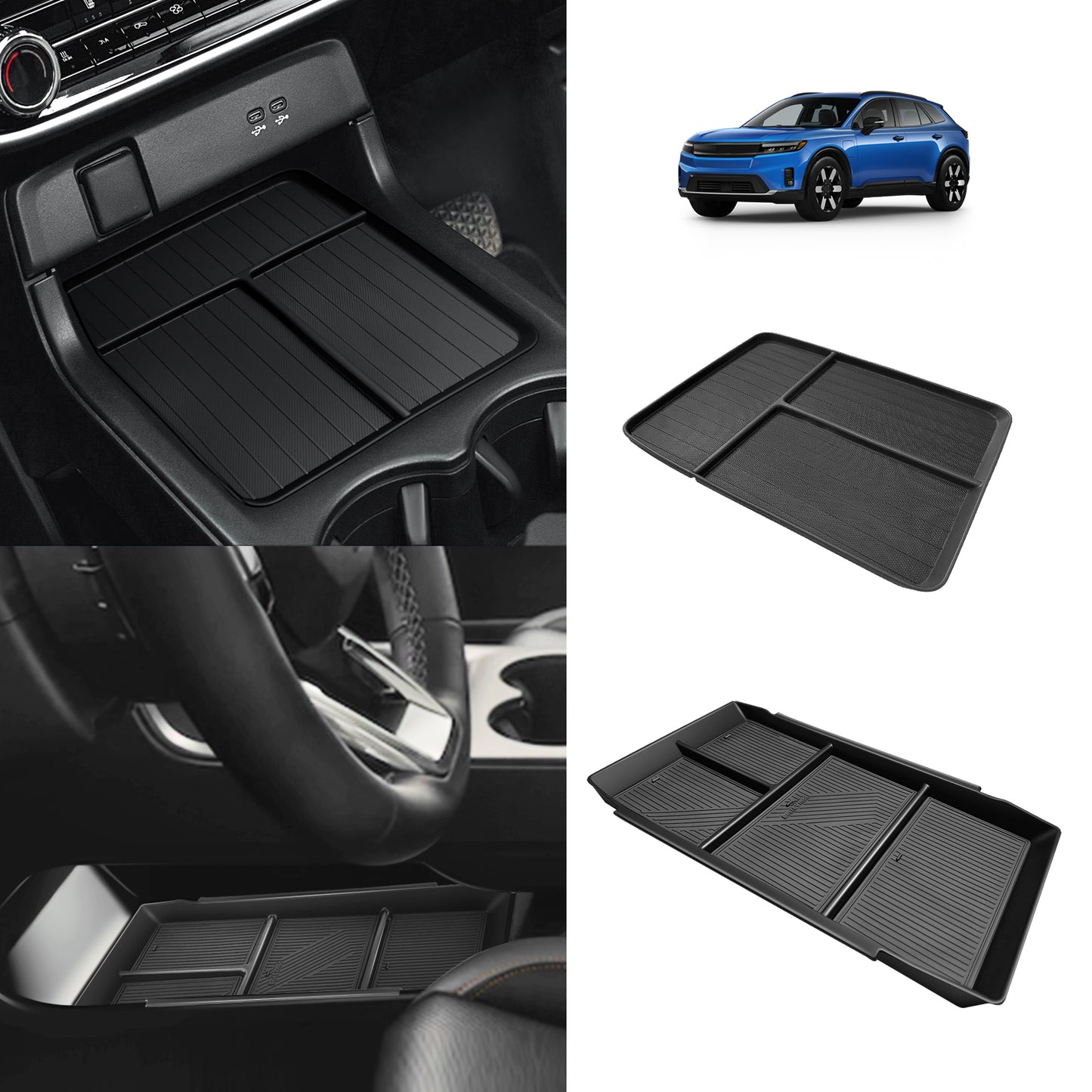 Front + Lower Console Tray for Honda Prologue 2024+