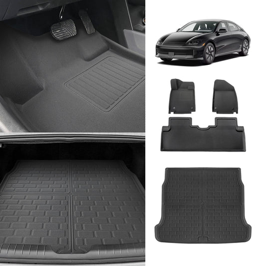 Bundle of Ioniq6 Floor Mats+Trunk Mat