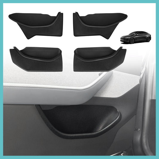 4PCS Door Organizer Tray for 2026 Model Y Juniper Full-Wrap Design