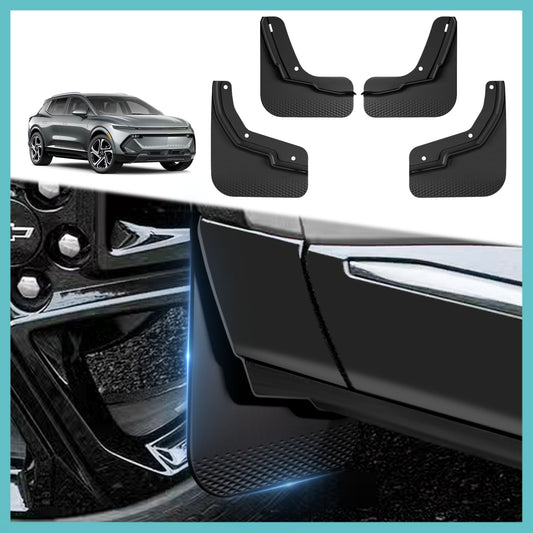 4PCS Mud Flaps No Drilling for 2024+ Chevrolet Equinox EV