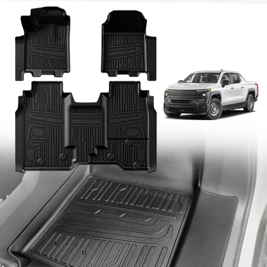 Full Set Floor Mats for 2024-2025 Silverado EV WT