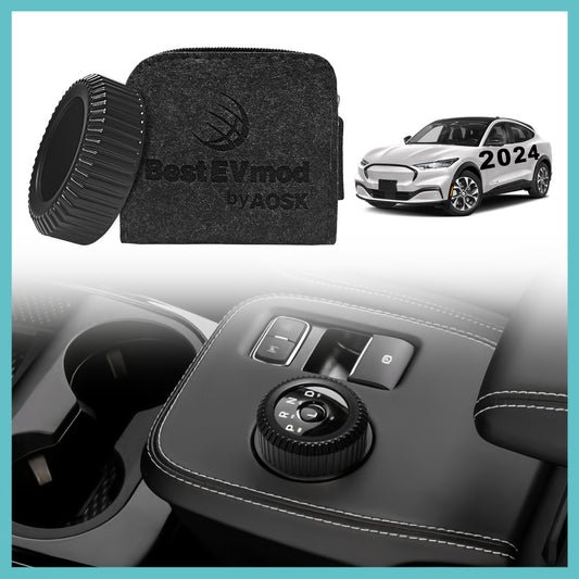 Metal Gear Control Knob Cover for Mach E 2024