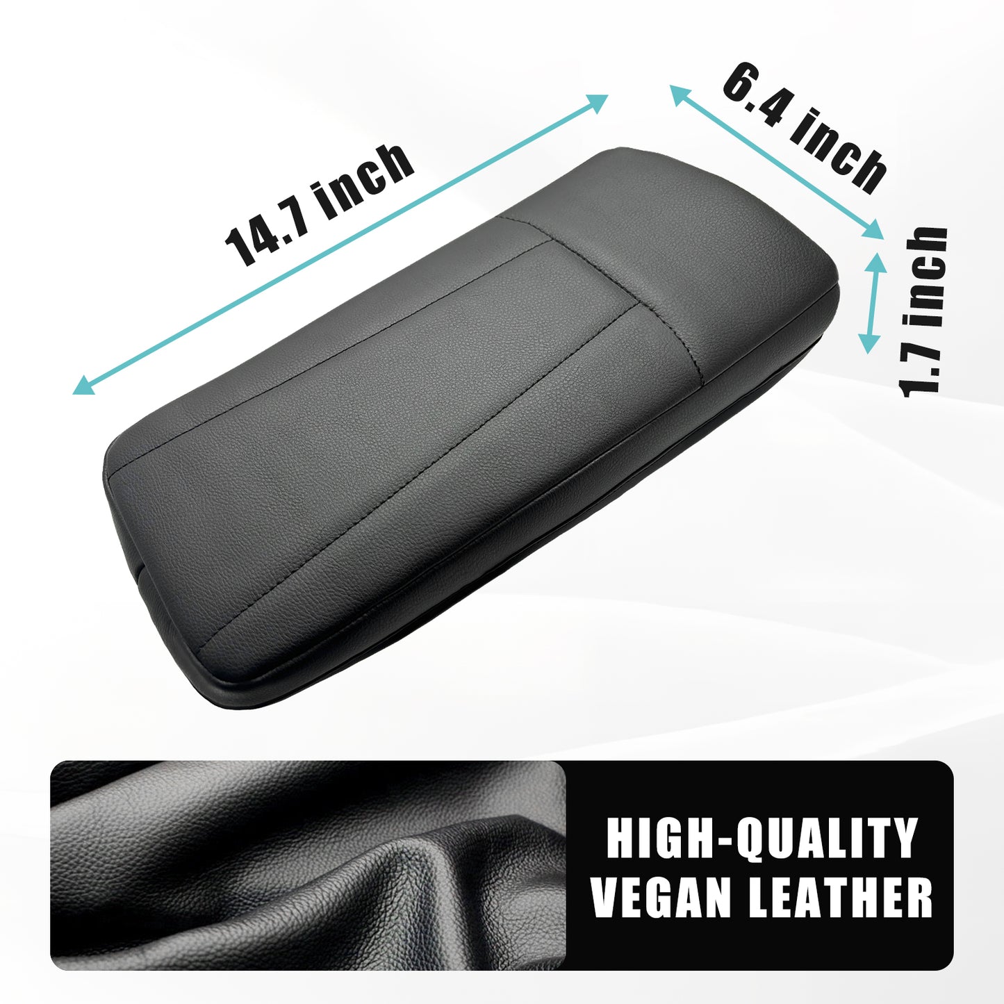 Toyota Prius Vegan Leather Armrest Cover Extra Soft from BestEvMod