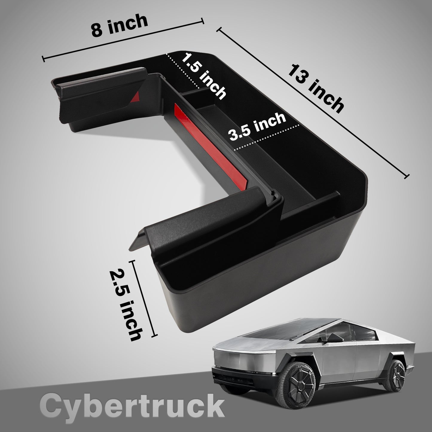 Cup Holder Front Organizer for Cybertruck