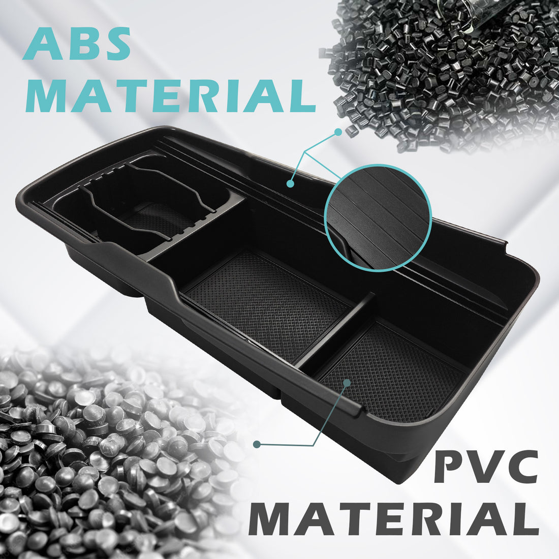 Console Rear Lower Tray Lower Center Console Organizer Tray for EV6 from BestEvMod – EV-Vida