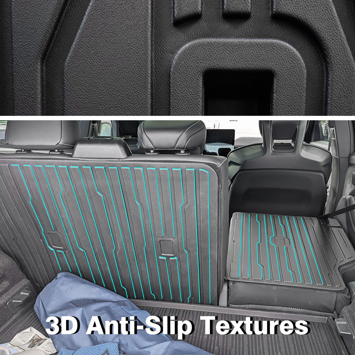 Bundle of Mach-E Trunk Mat+Seats Back Cover