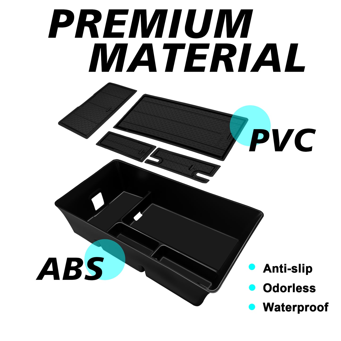 Center Console Organizer for Hyundai Ioniq 9 2026+
