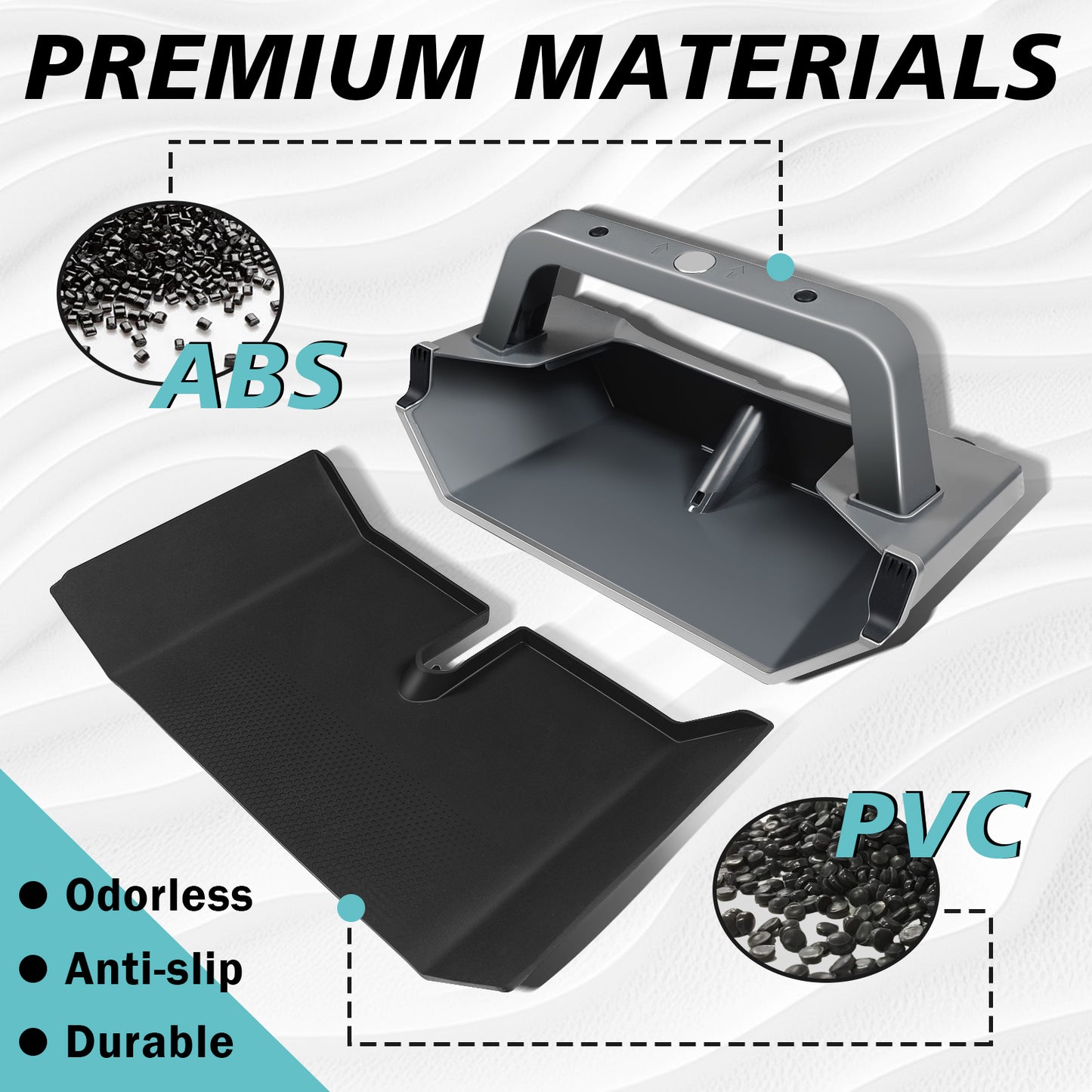 Upgrade Under Screen Storage Strong Magnet for 2026+ Tesla Model Y Juniper/2024+ Model 3 Highland