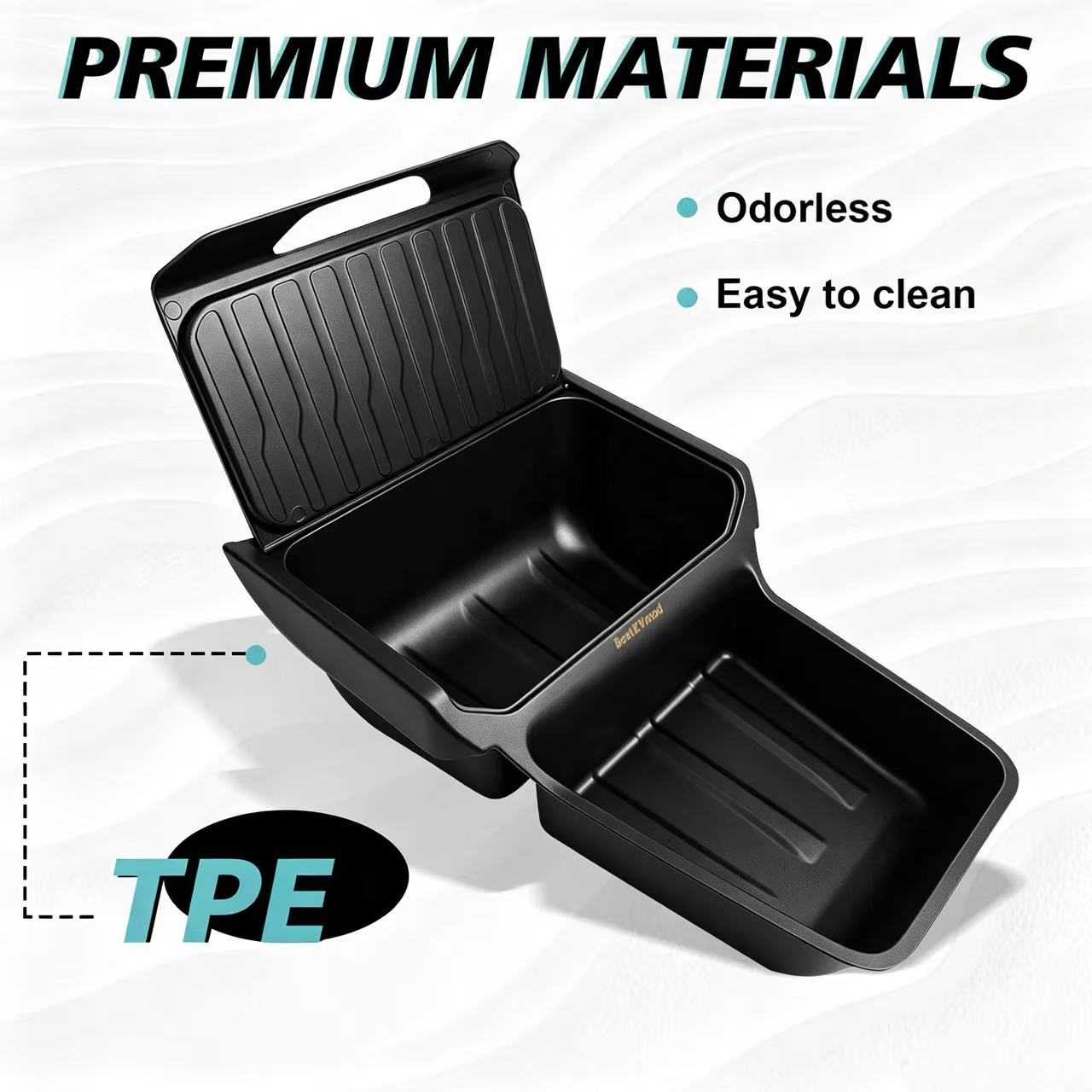 Lower Center Console Organizer for Tesla Model Y Juniper | Standard Version |