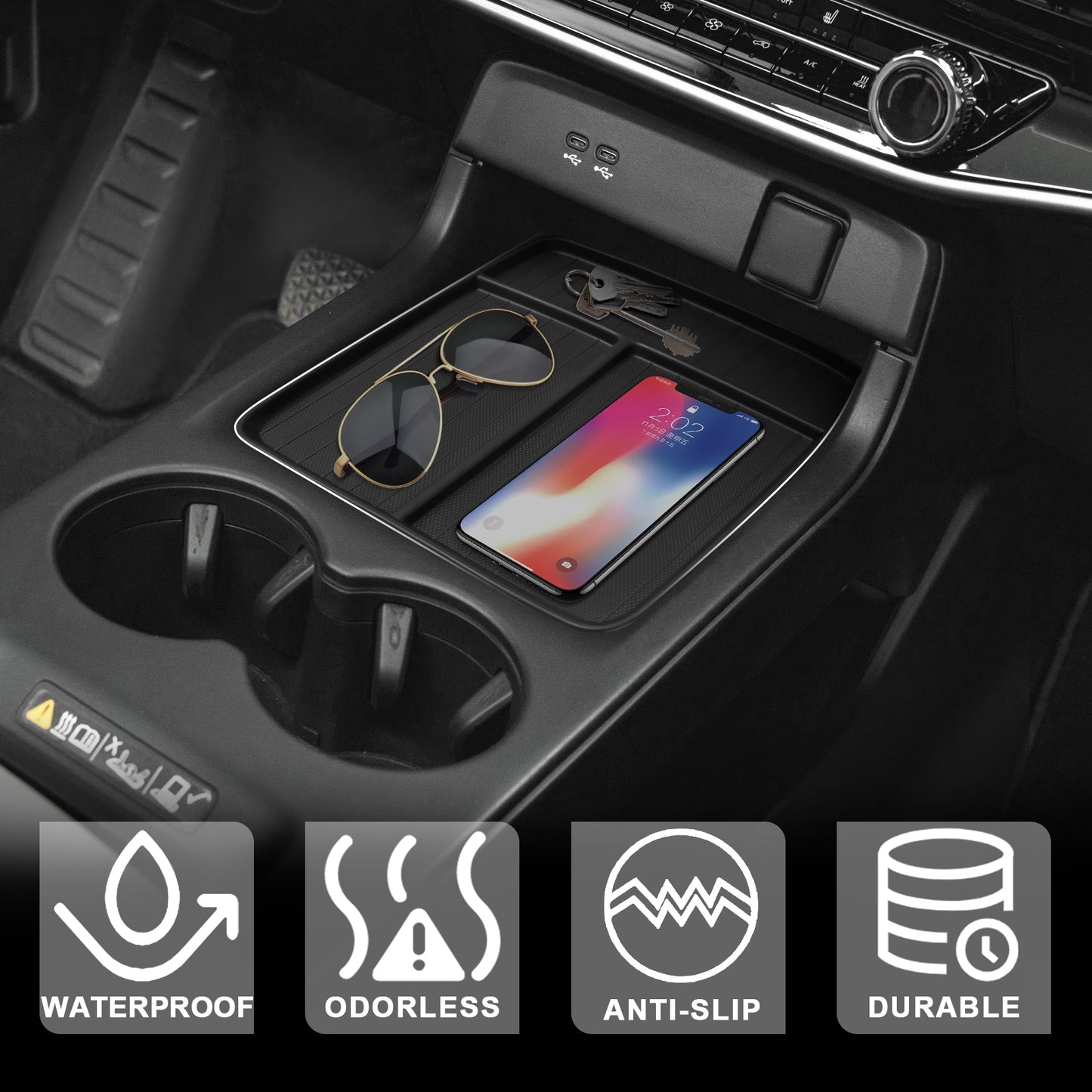 Front + Lower Console Tray for Honda Prologue 2024+