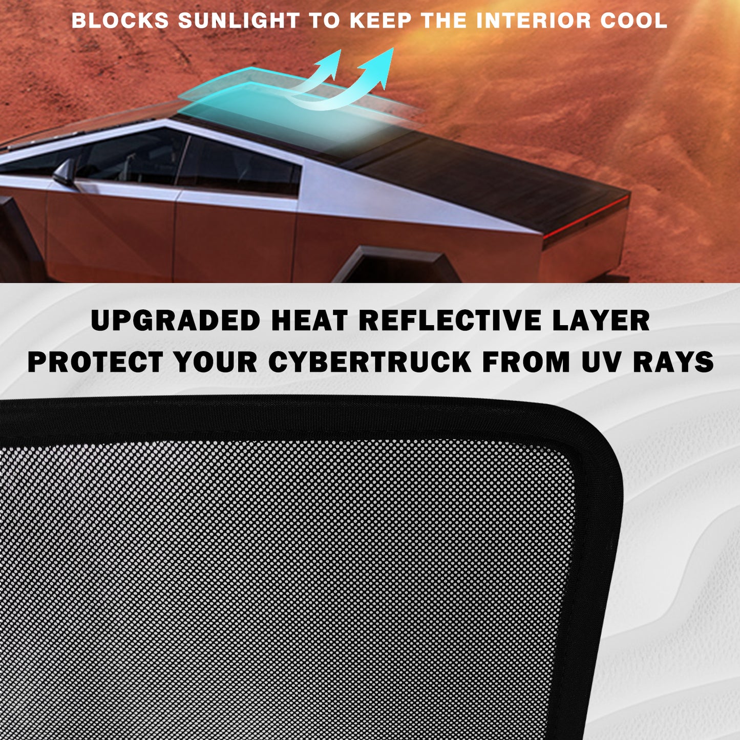 Roof Sunshade for Cybertruck