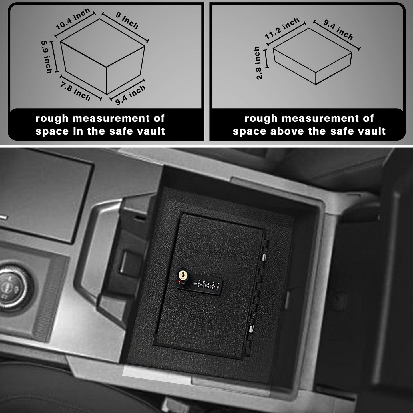 Hummer EV Center Console Safe from BestEvMod