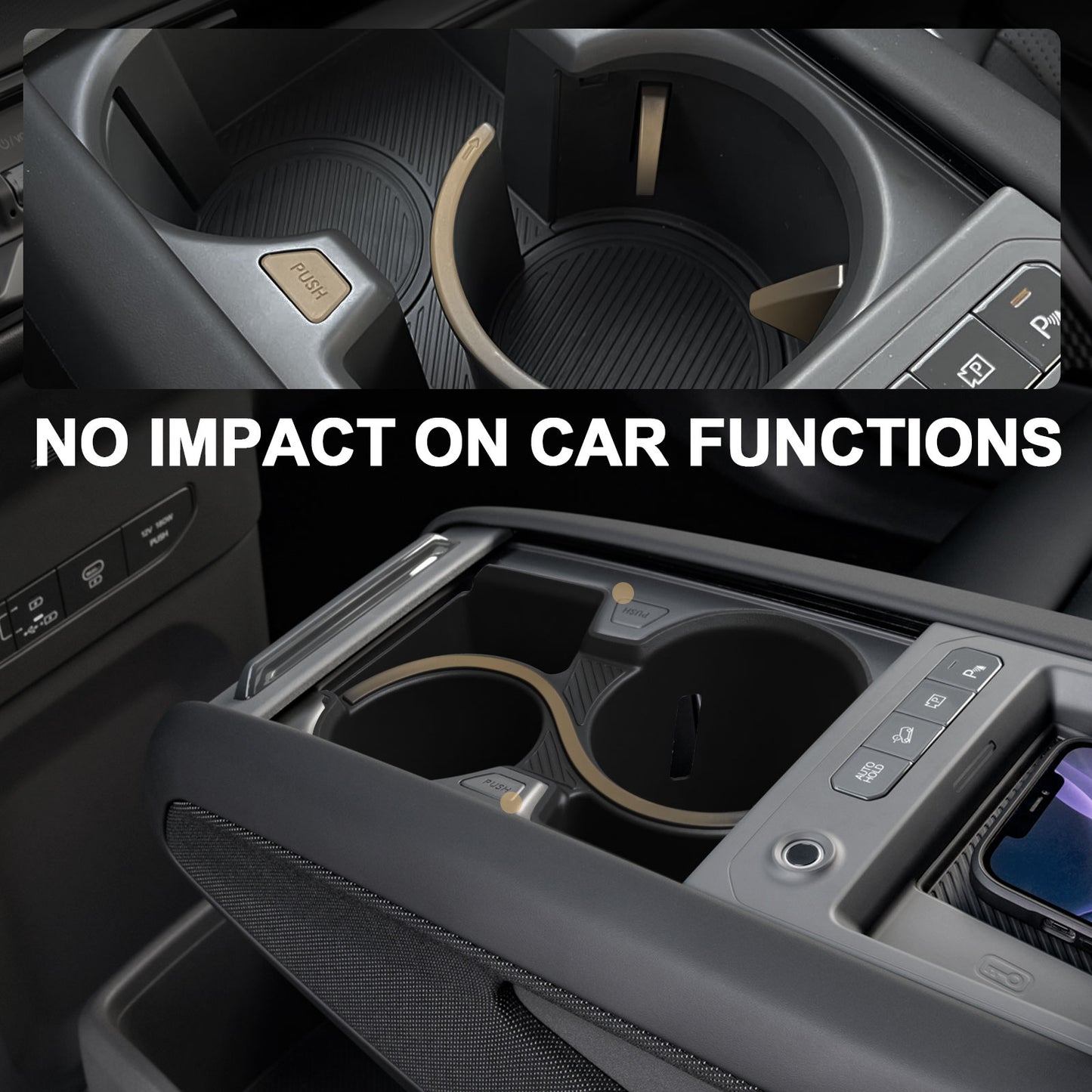 EV9 Center Console Cup Holder Insert from BestEvMod