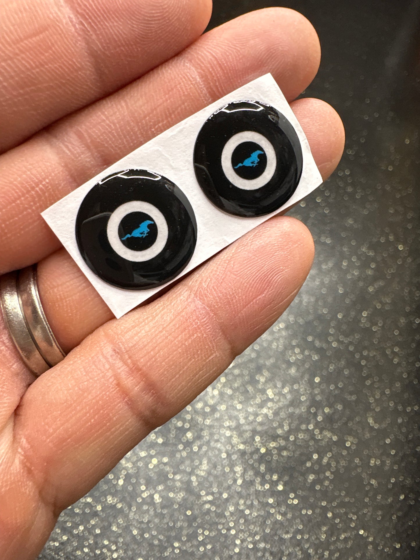 The Ring designed for Mustang Mach E Door