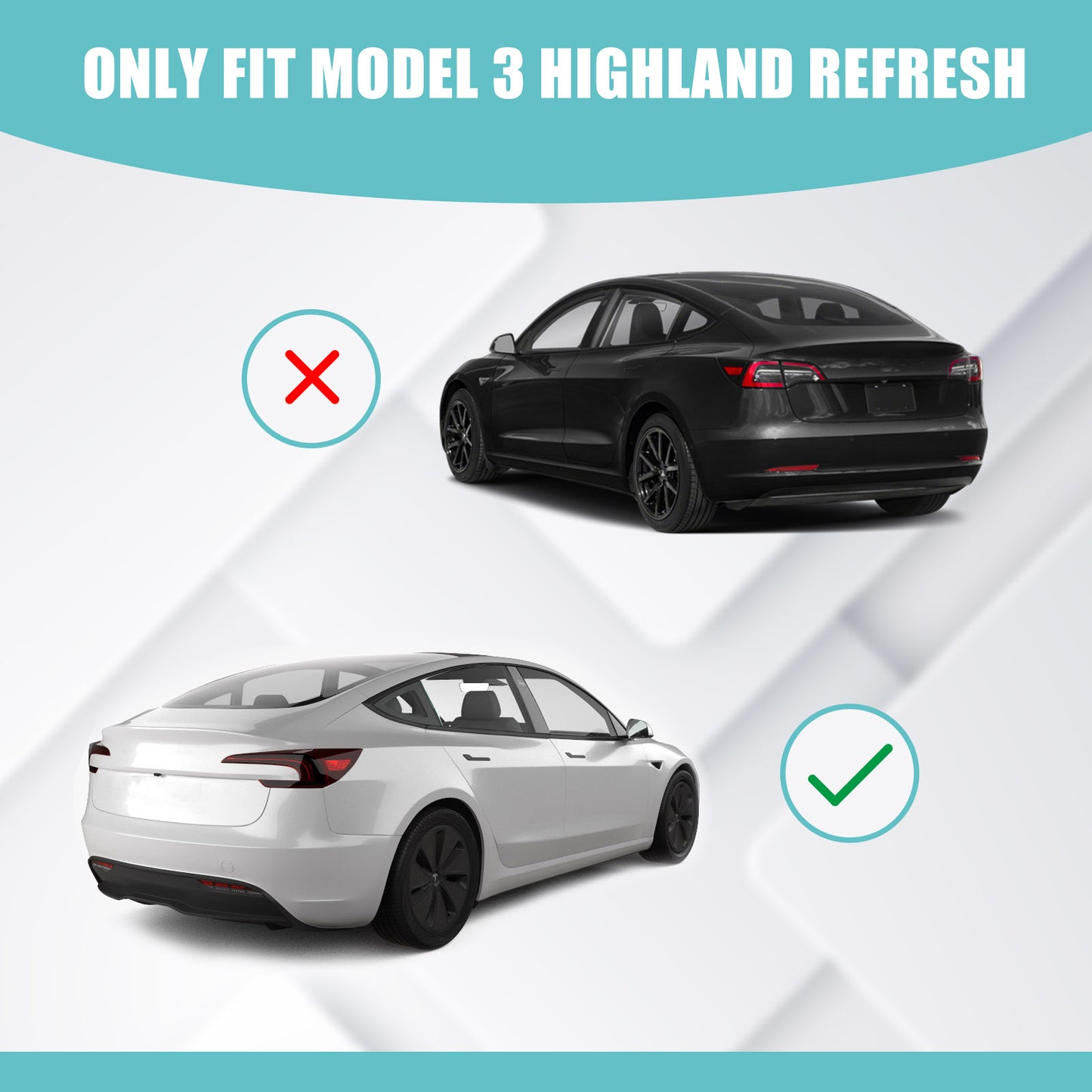 Rear Spoiler for New Model 3 Highland from BestEvMod