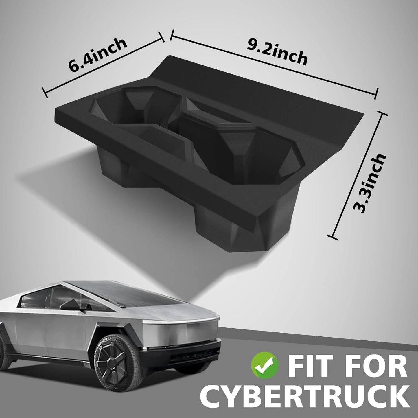 Cup Holder Insert for Cybertruck