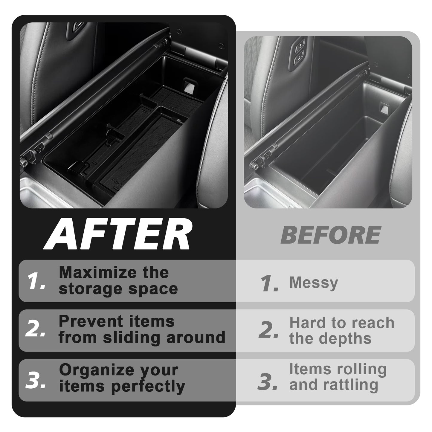 Center Console Organizer for Hyundai Ioniq 9 2026+