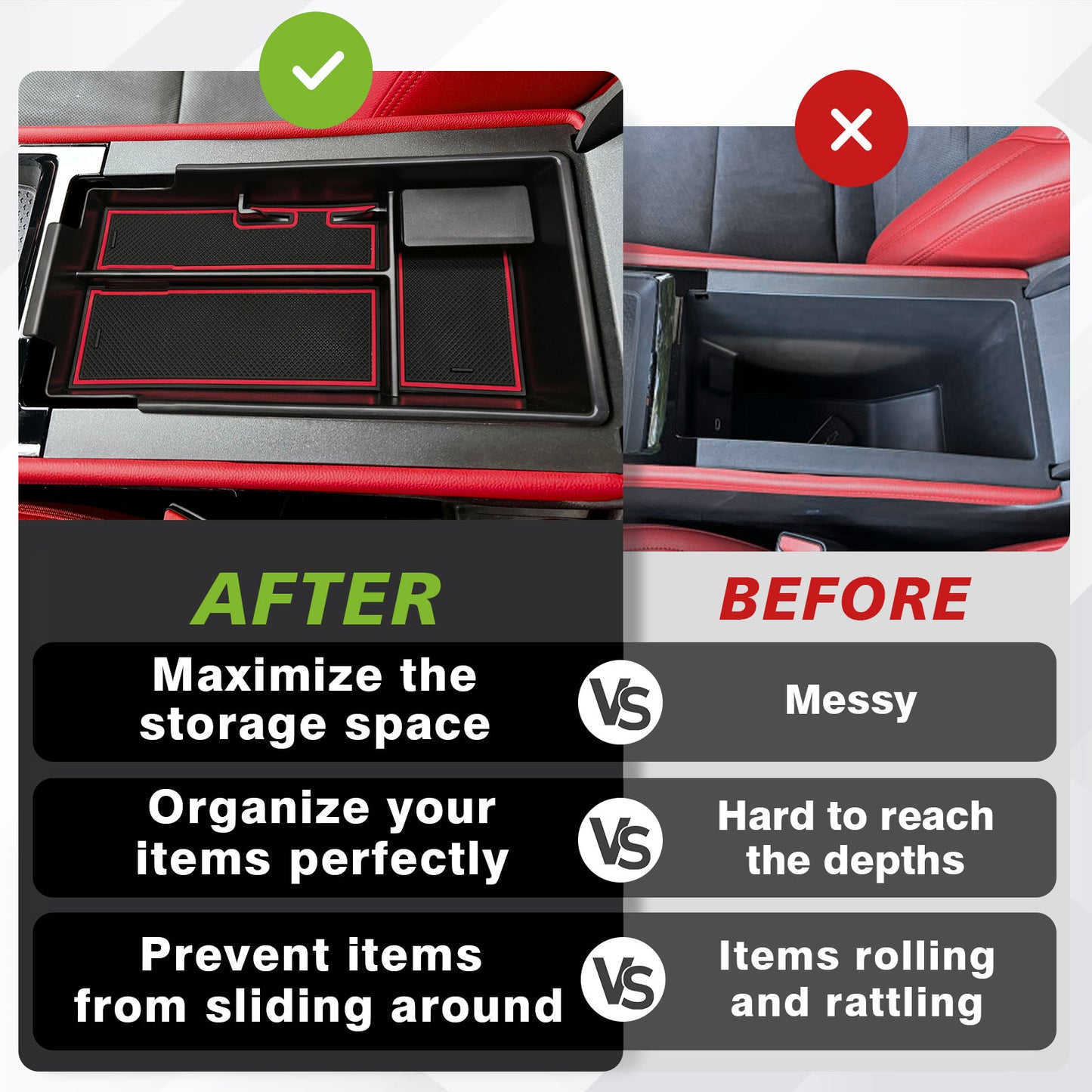 Blazer EV Center Console Organizer Tray from BestEvMod