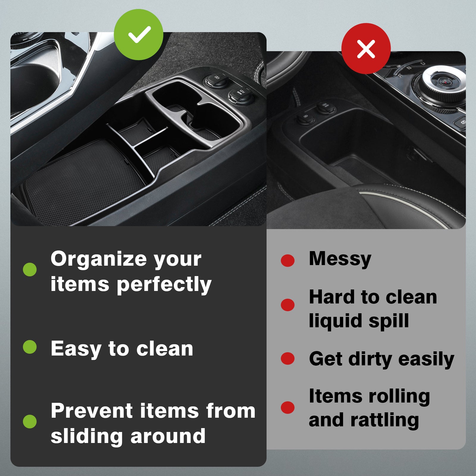 BIXUAN EV6 Compatibel met Kia EV6 2022 2023 2024 Organizer met EV6 2024 Antislipmat voor Middenconsole Interne Organizer voor geluidsreductie (alleen geschikt voor auto's met het stuur links BIXUAN EV6 Compatibel met Kia EV6 2022 2023 2024 Organizer met EV6 2024 Antislipmat voor Middenconsole Interne Organizer voor geluidsreductie (alleen geschikt voor auto's met het stuur links