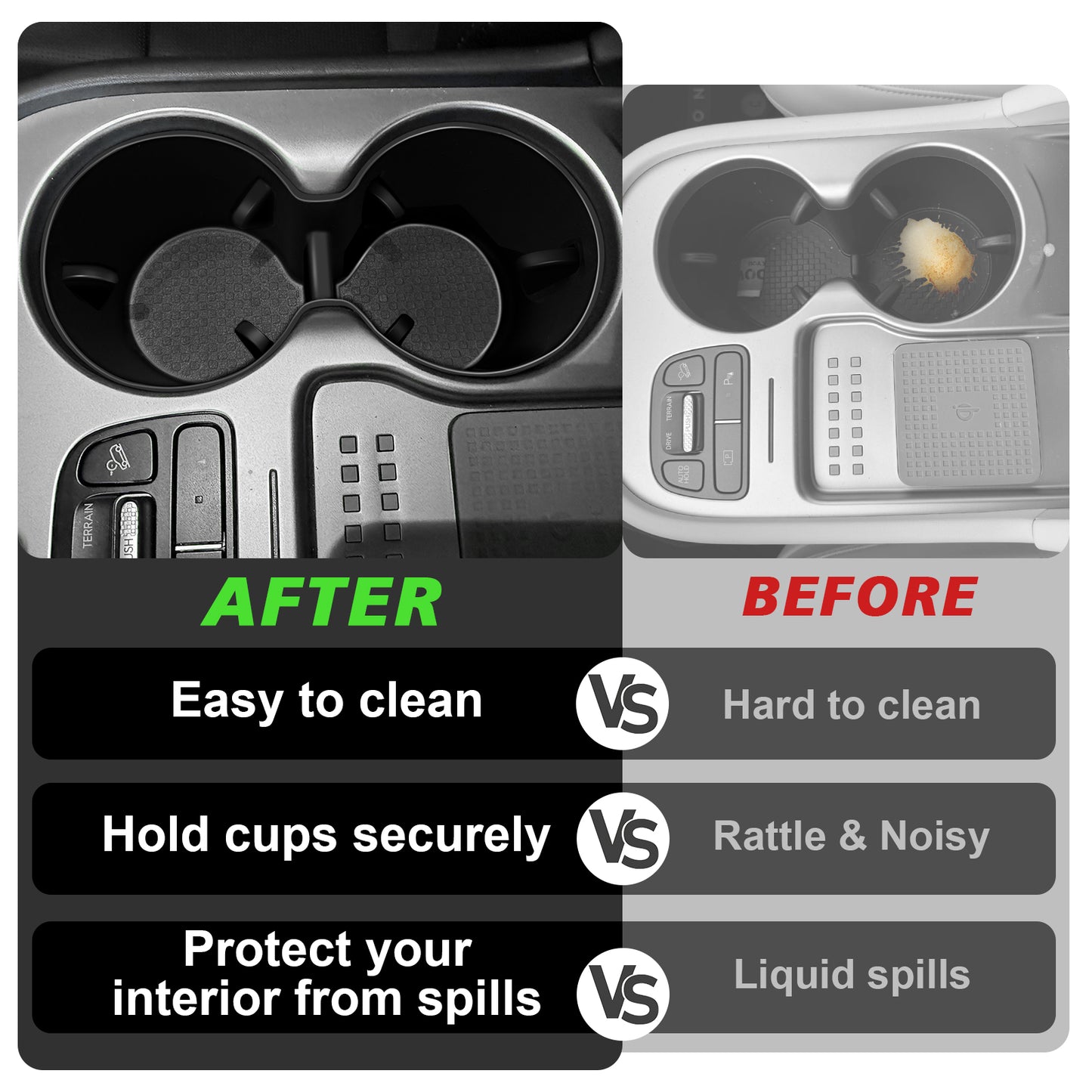 Center Console Cup Holder Insert for 2026 2025 Hyundai Ioniq 9