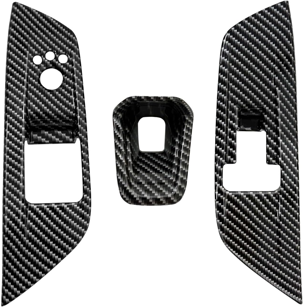BestEvMod 3PCS Interior Decoration Trim Set for Dodge Charger EV