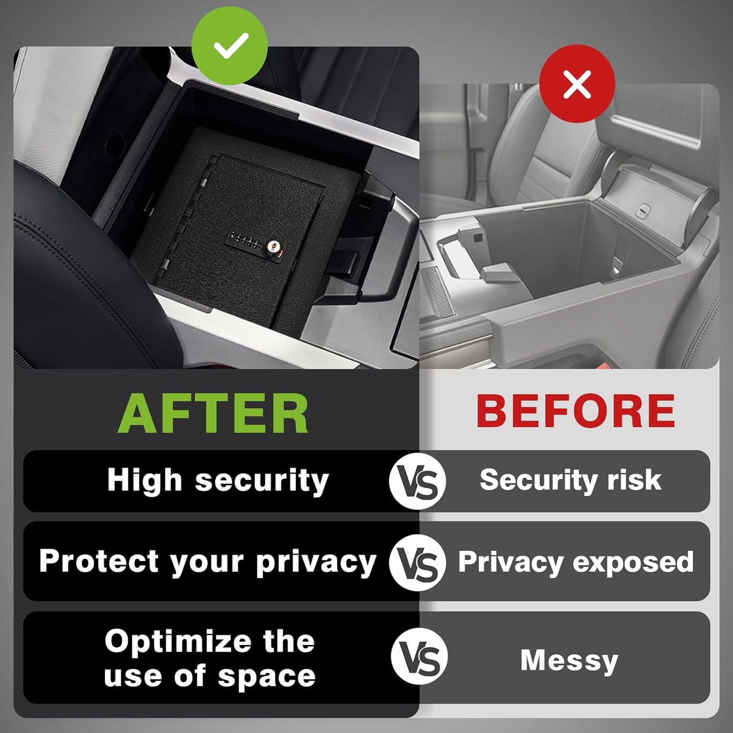 Hummer EV Center Console Safe from BestEvMod