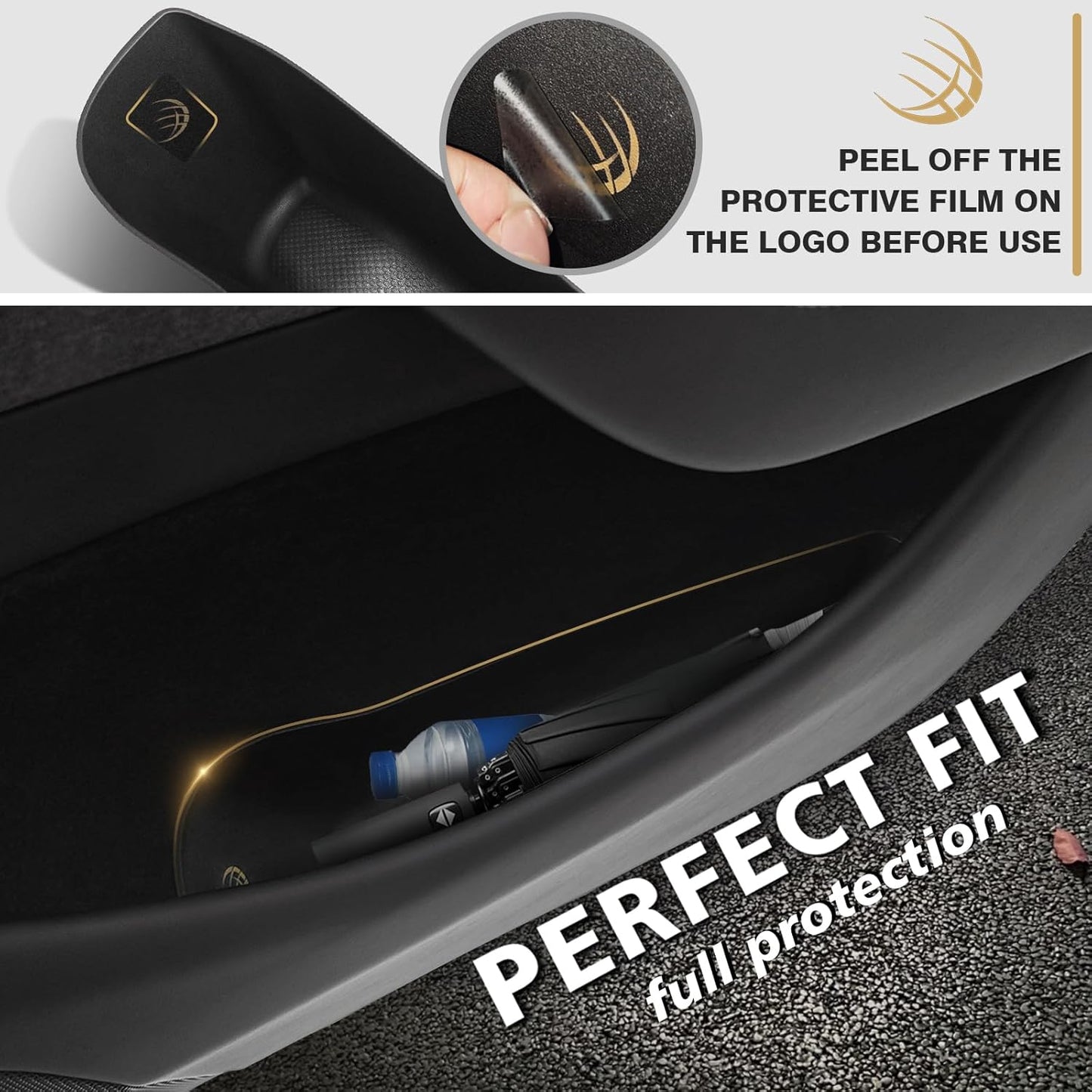 4PCS Door Organizer Tray for 2026 Model Y Juniper Drop-in Design